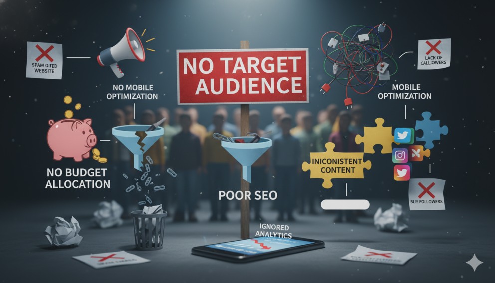 Mistakes In Digital Marketing